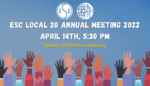 RSVP Today for the ESC Local 20 Annual Meeting